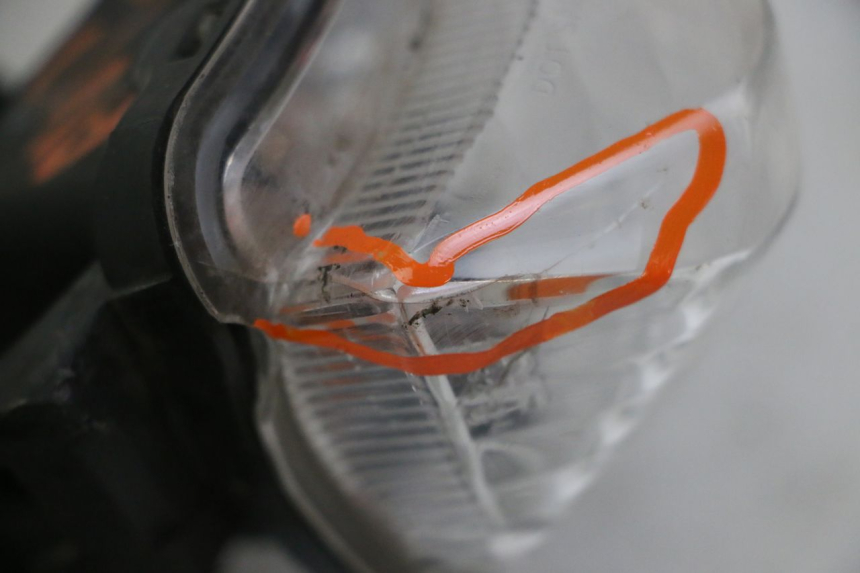 photo de FRONT LEFT TURN SIGNAL SUZUKI BURGMAN 125 (2015 - 2017)