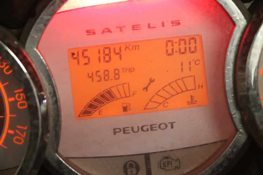 photo de SPEEDOMETER PEUGEOT SATELIS 125 (2006 - 2009)