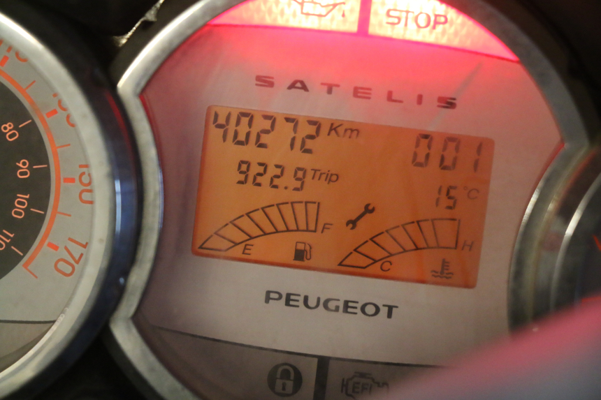 photo de SPEEDOMETER PEUGEOT SATELIS 125 (2010 - 2012)