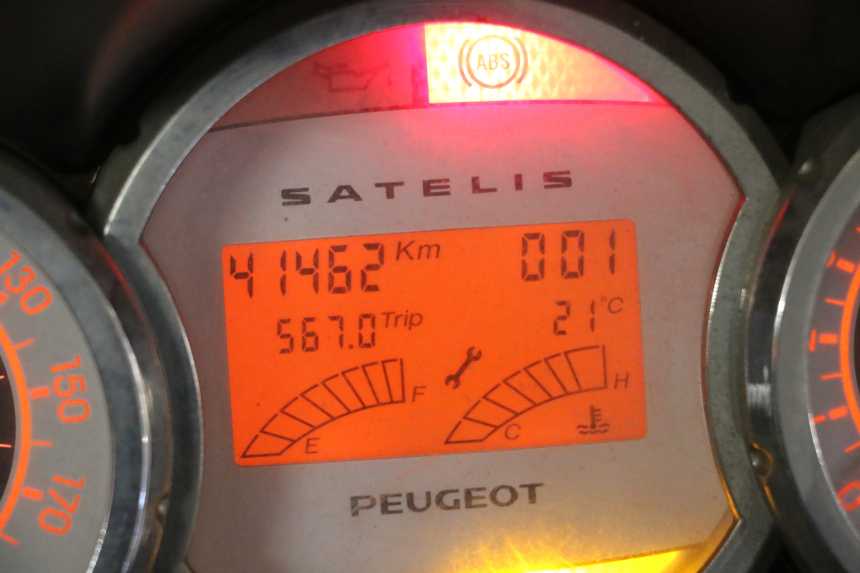 photo de SPEEDOMETER PEUGEOT SATELIS 125 (2010 - 2012)