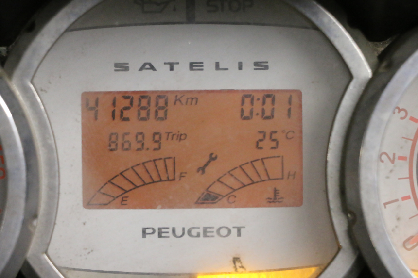 photo de SPEEDOMETER PEUGEOT SATELIS COMPRESSOR K15 125 (2006 - 2009)
