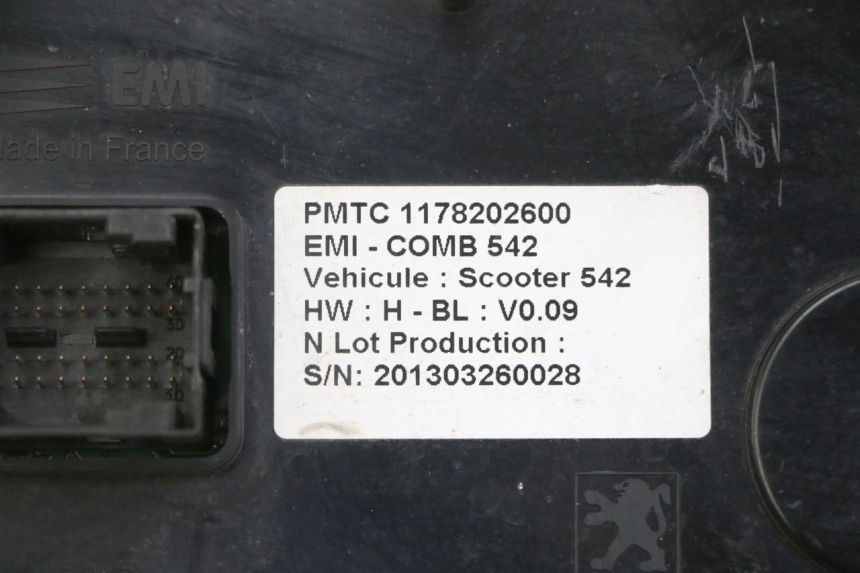 photo de SPEEDOMETER PEUGEOT SATELIS 125 (2013 - 2018)