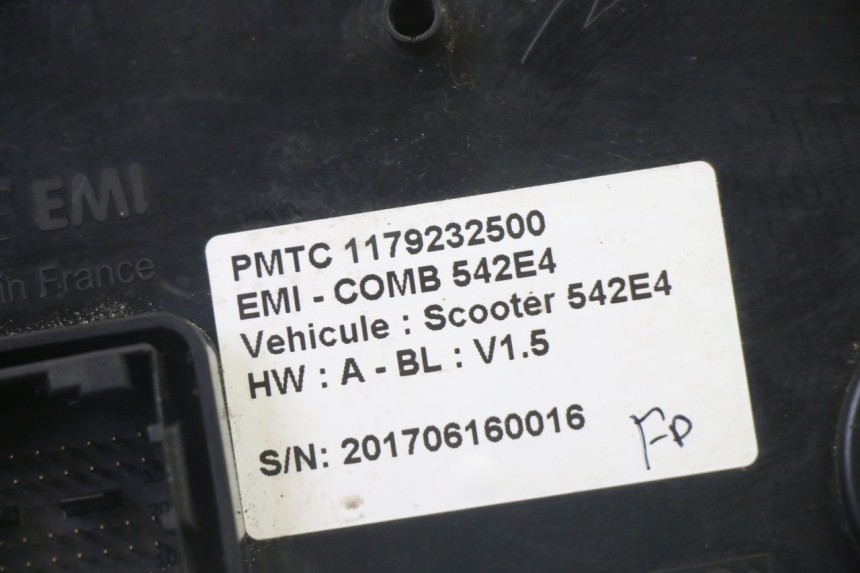 photo de SPEEDOMETER PEUGEOT SATELIS 125 (2013 - 2018)