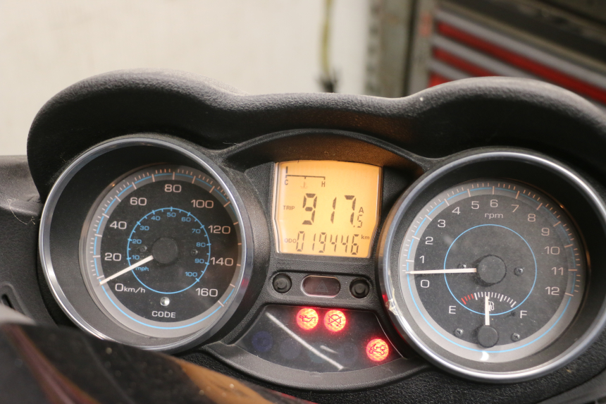 photo de SPEEDOMETER PIAGGIO XEVO - X EVO 125 (2007 - 2017) - Zoom on usage condition