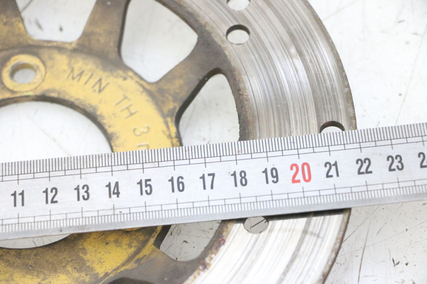 photo de REAR BRAKE DISC HONDA NSR R 125 (1994 - 2003) - Zoom on usage condition