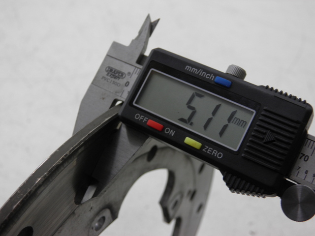 photo de REAR BRAKE DISC PIAGGIO MP3 LT 400 (2007 - 2012)