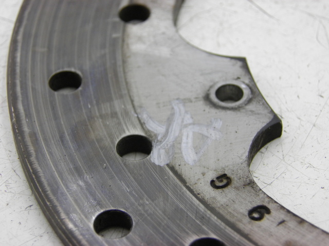 photo de REAR BRAKE DISC PIAGGIO MP3 LT 400 (2007 - 2012)