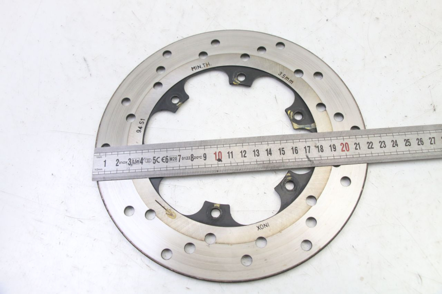 photo de FRONT BRAKE DISC PIAGGIO NEW TYPHOON 50 (2018 - 2021)