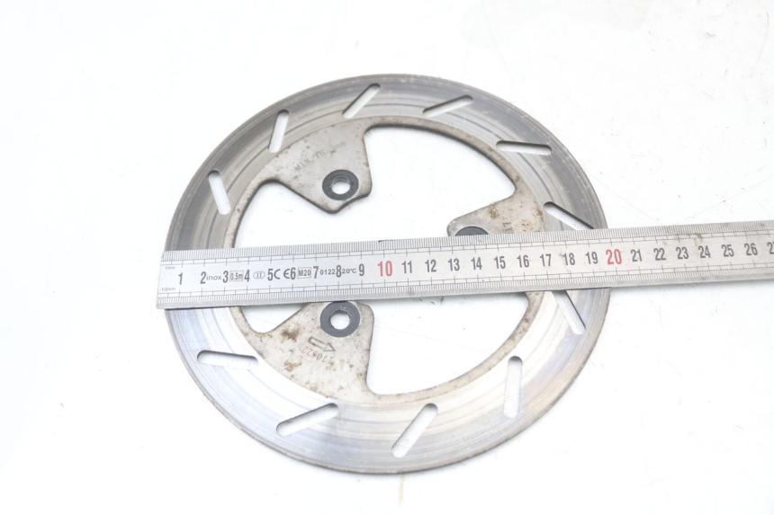 photo de FRONT BRAKE DISC PEUGEOT DJANGO 125 (2014 - 2017)