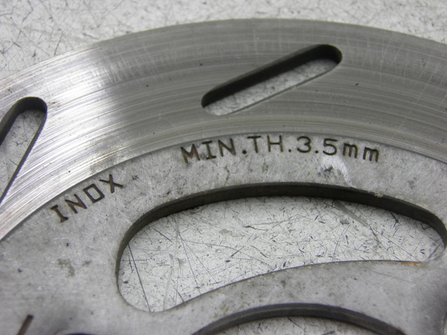 photo de FRONT BRAKE DISC PIAGGIO TYPHOON 50 (2000 - 2009)