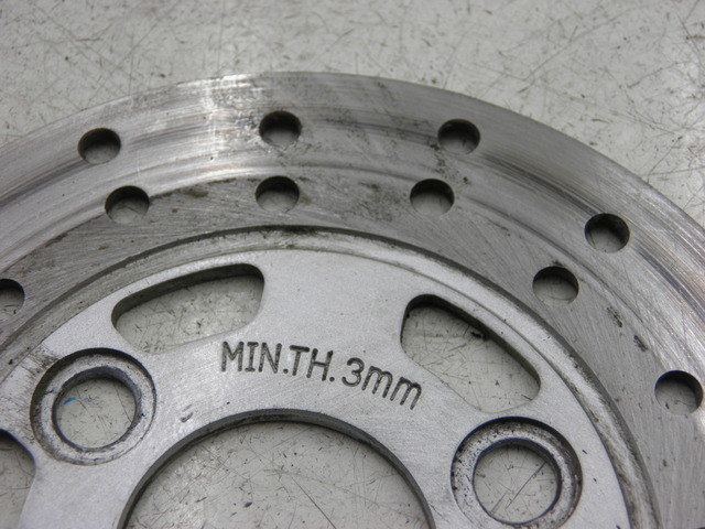 photo de FRONT BRAKE DISC TNT MOTOR ROMA 10' 4T 50 (2007 - 2018)