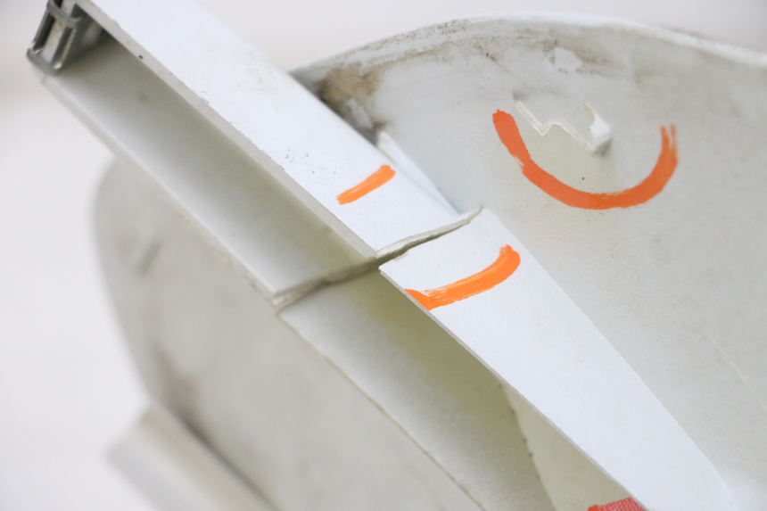 photo de FRONT FAIRING YAMAHA X-MAX XMAX 125 (2010 - 2013) - Zoom on usage condition