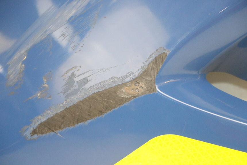 photo de LEFT FRONT SIDE PANEL YAMAHA TDM ABS 900 (2002 - 2014) - Markings and original references