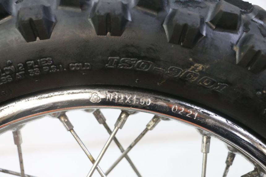 photo de REAR RIM AND TIRE HONDA CRF-F CRF F 110 (2019 - 2022)