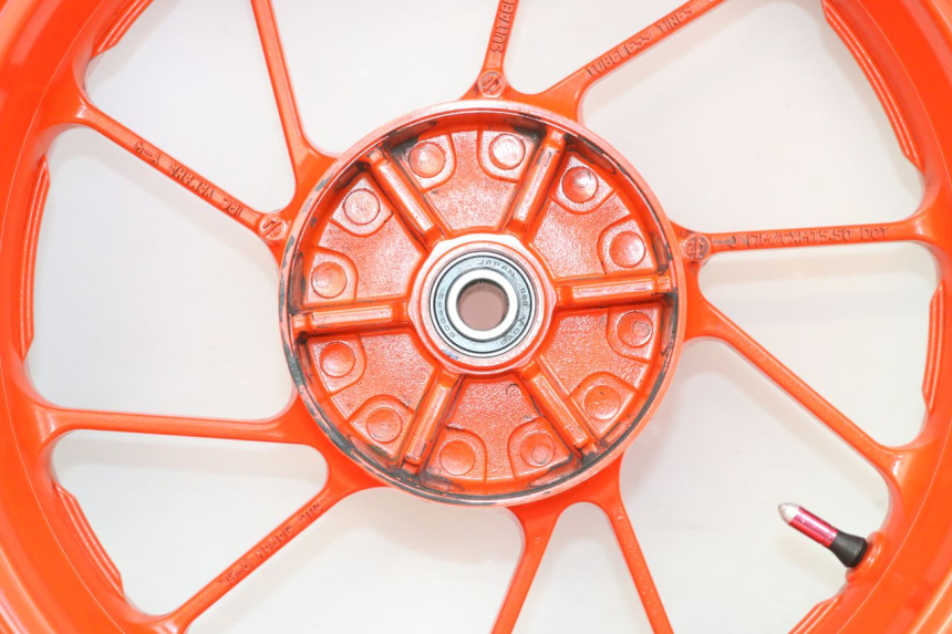 photo de REAR RIM AND TIRE YAMAHA MT-07 MT07 ABS 700 (2018 - 2020) - Additional view of the item