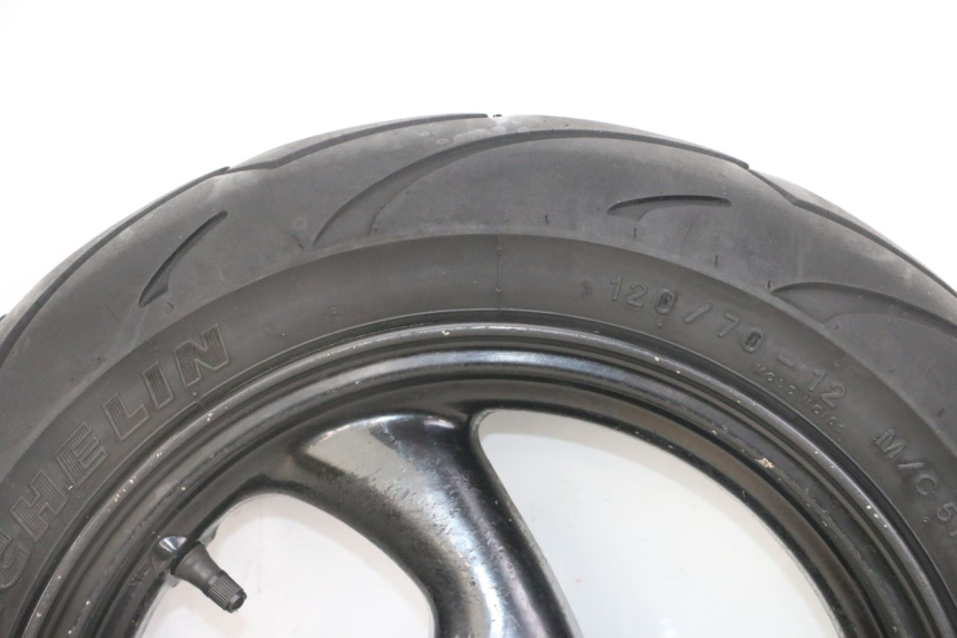 photo de FRONT RIM AND TIRE PEUGEOT ELYSTAR 50 (2002 - 2014)