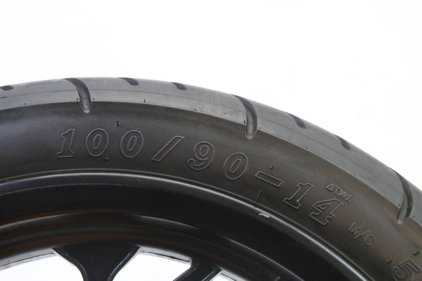 photo de FRONT WHEEL AND TIRE SYM JET 14 4T 50 (2018 - 2022)