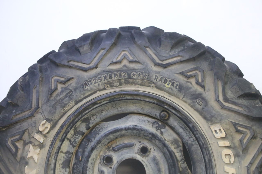 photo de FRONT RIM AND TIRE YAMAHA YFM GRIZZLY 550 (2008 - 2015)