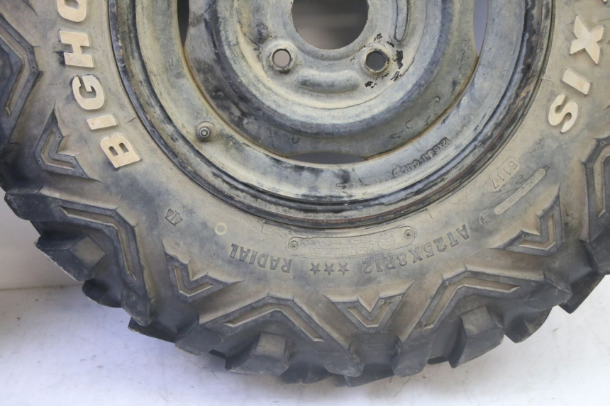 photo de FRONT RIM AND TIRE YAMAHA YFM GRIZZLY 550 (2008 - 2015)