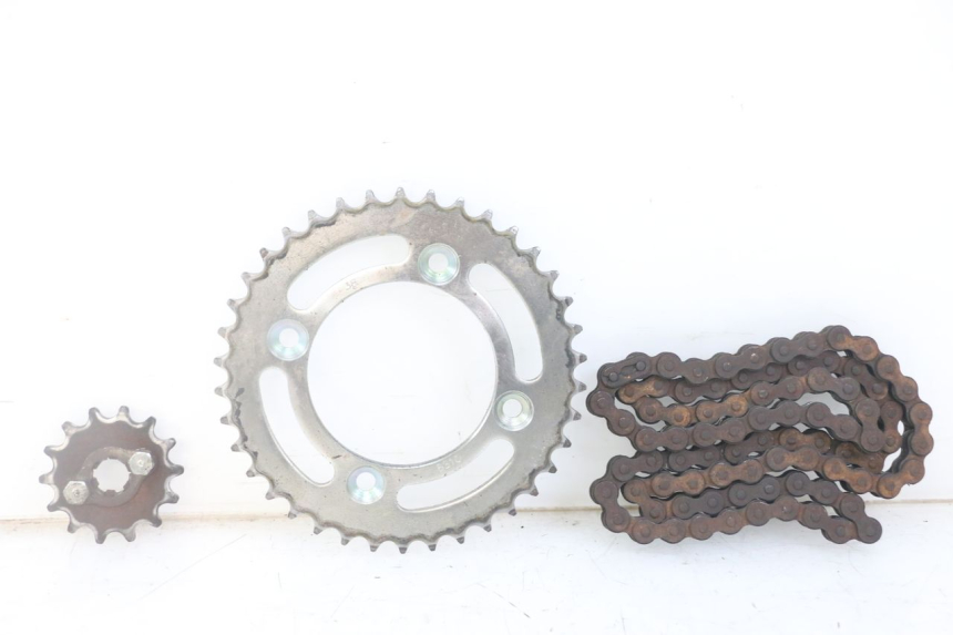 photo de CHAIN SPROCKET KIT HONDA CRF-F CRF F 110 (2019 - 2022)