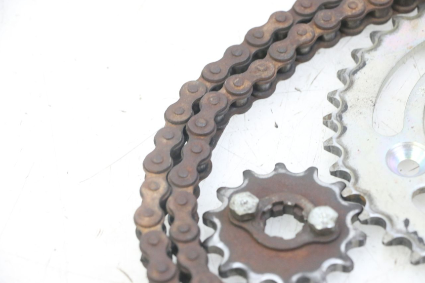 photo de CHAIN SPROCKET KIT HONDA CRF-F CRF F 110 (2019 - 2022)