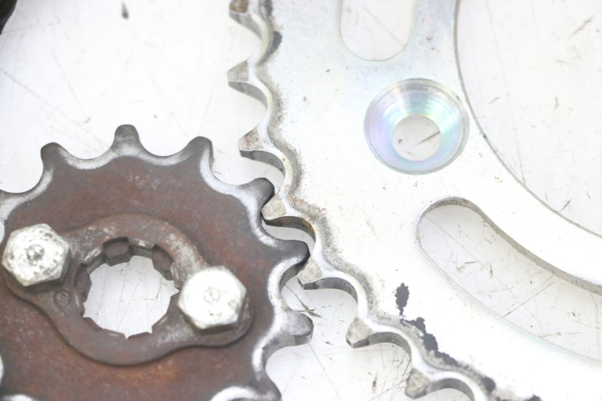 photo de CHAIN SPROCKET KIT HONDA CRF-F CRF F 110 (2019 - 2022)