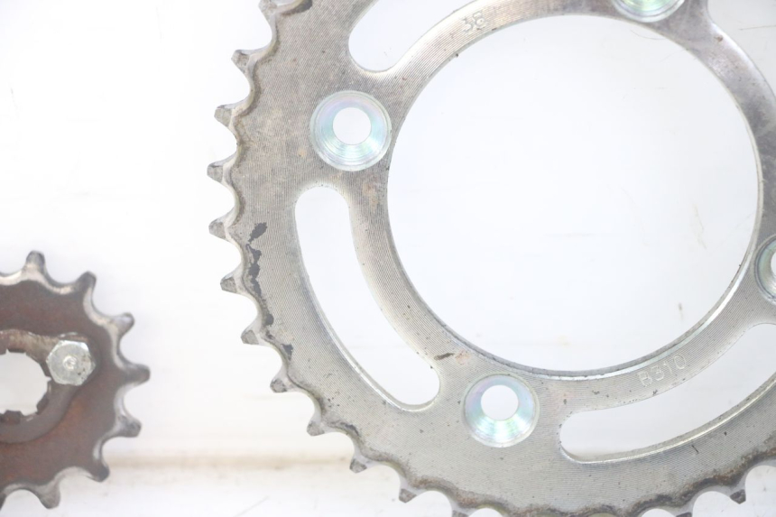 photo de CHAIN SPROCKET KIT HONDA CRF-F CRF F 110 (2019 - 2022)
