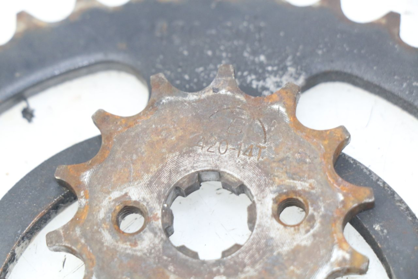 photo de CHAIN KIT LONCIN DIRT BIKE 125