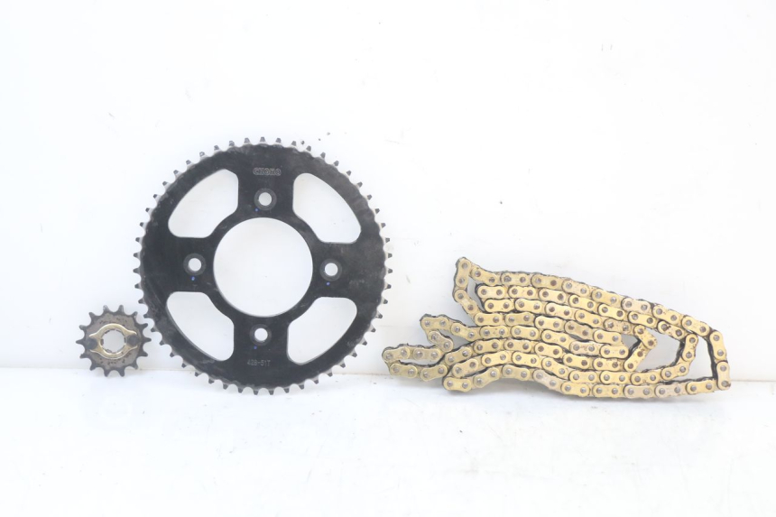 photo de CHAIN SPROCKET KIT MASAI SCRAMBLER SPORT 125 (2021 - 2025)