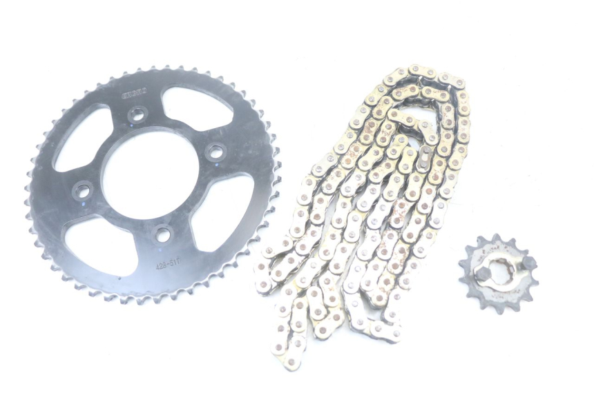 photo de CHAIN SPROCKET KIT MASAI SCRAMBLER SPORT 125 (2021 - 2025)