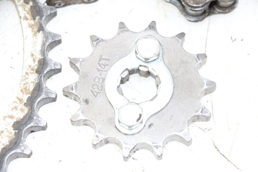 photo de CHAIN SPROCKET KIT APOLLO RFZ 125