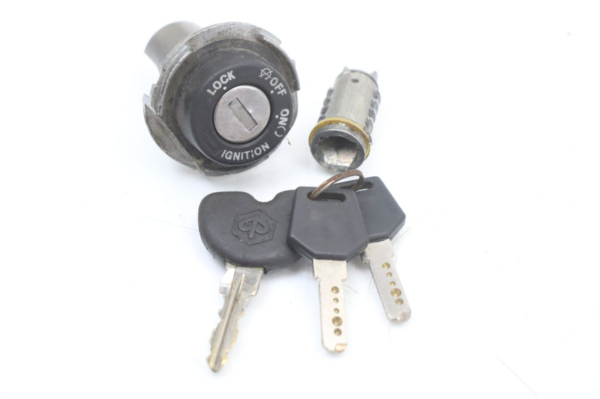 photo de LOCK SET KEY PIAGGIO LIBERTY 4T 50 (2018 - 2021)