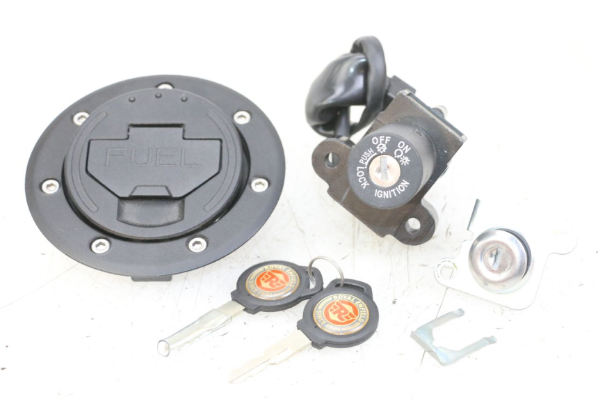 photo de LOCK SET KEY ROYAL ENFIELD SCRAM 411 (2022 - 2024)