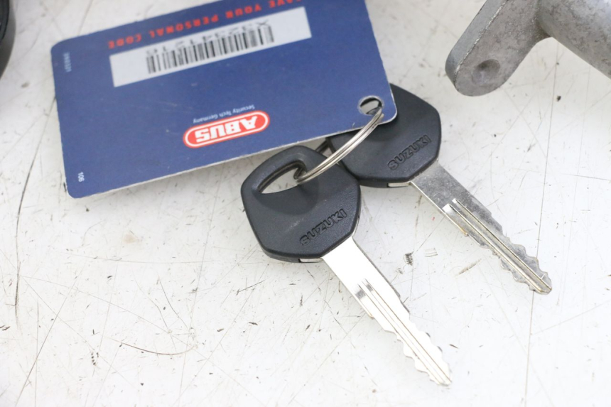 photo de LOCK SET KEY SUZUKI BURGMAN 125 (2018 - 2021)