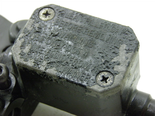 photo de REAR BRAKE MASTER CYLINDER PIAGGIO XEVO - X EVO 125 (2007 - 2016)