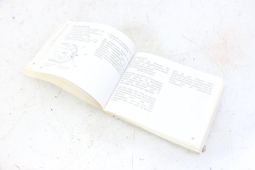 photo de USER MANUAL HONDA CBF 500 (2004 - 2007)