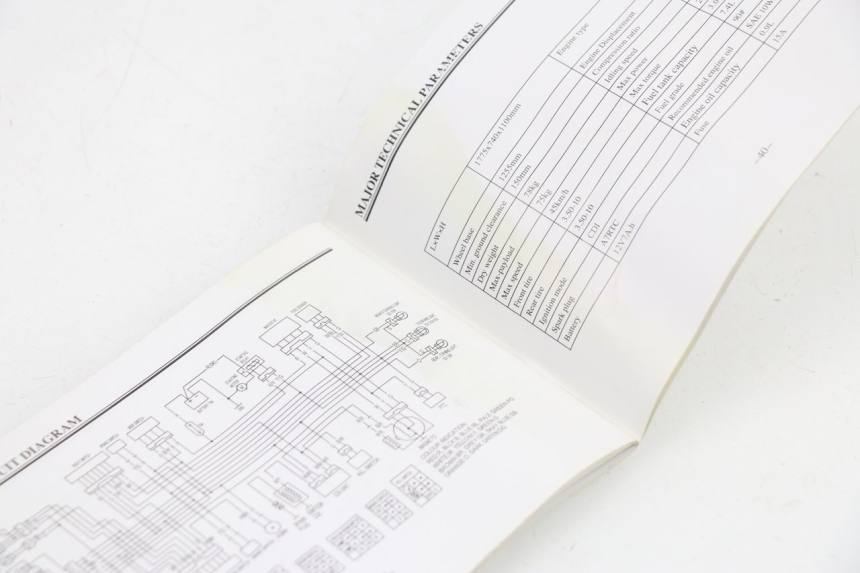 photo de USER MANUAL JM MOTORS DELIVERY 4T 50 (2017 - 2020)