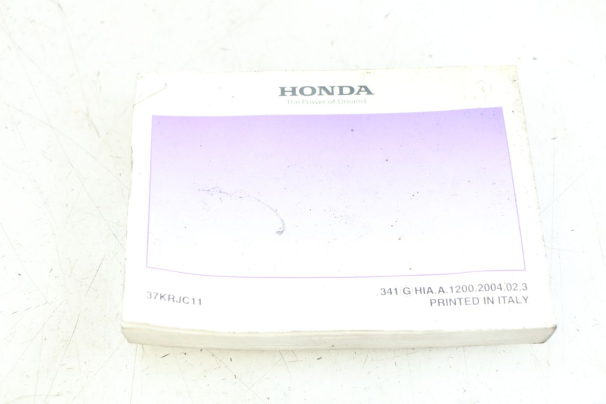 photo de USER MANUAL HONDA FES PANTHEON 125 (2003 - 2007)