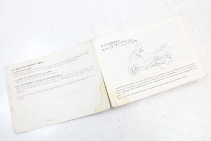 photo de USER MANUAL HONDA FJS SILVER WING SILVERWING 400 (2005 - 2008)
