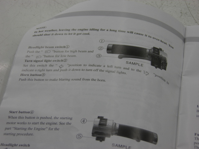 photo de USER MANUAL JM MOTOR JULIA 50 (2010 - 2014)