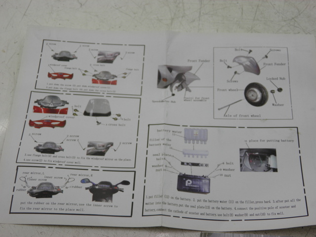 photo de USER MANUAL JM MOTOR S-MAX 125 (2010 - 2014)