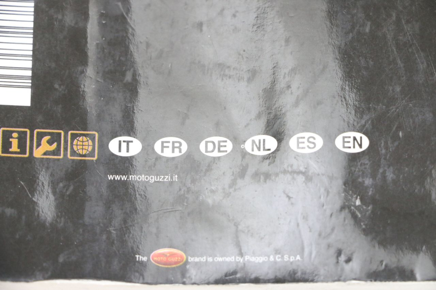 photo de USER MANUAL MOTO GUZZI NORGE 8V GT 1200 (2011 - 2016)