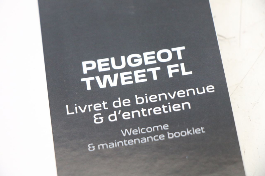 photo de USER MANUAL PEUGEOT TWEET 4T 50 (2023 - 2025)