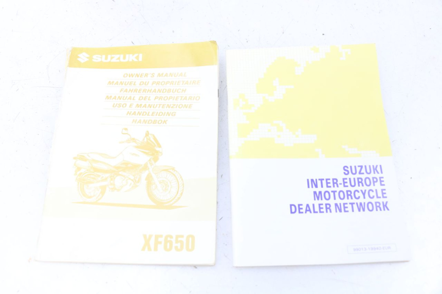 photo de USER MANUAL SUZUKI XF FREEWIND 650 (1997 - 2003)