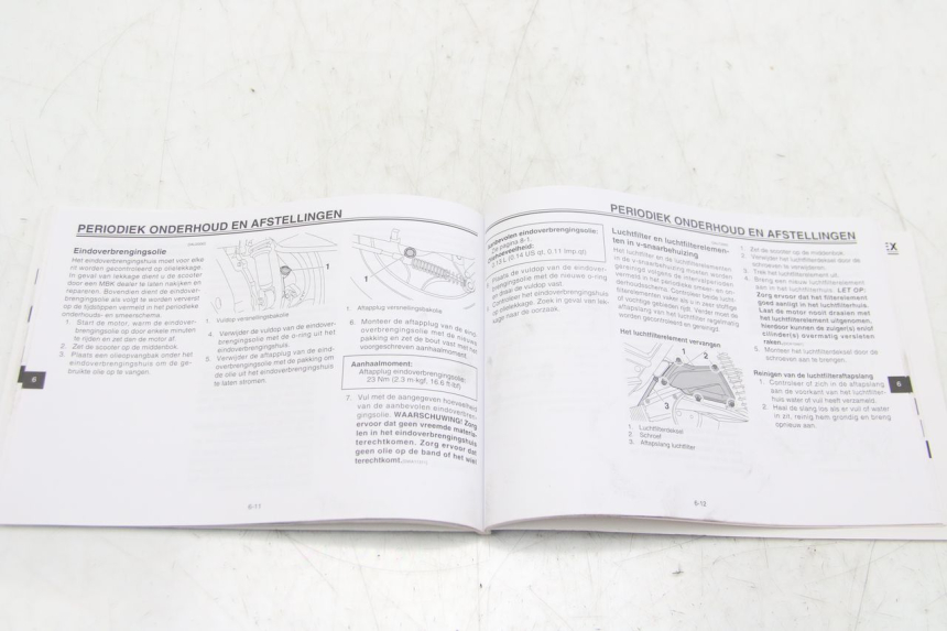 photo de USER MANUAL YAMAHA BW'S BWS 125 (2010 - 2013)