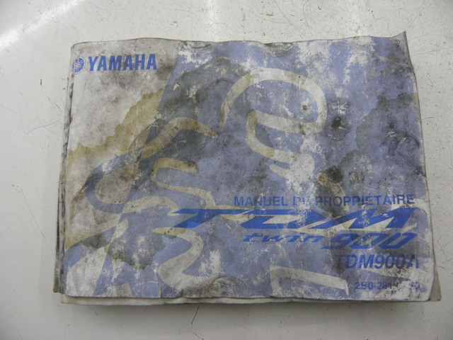 photo de USER MANUAL YAMAHA TDM 900 (2004 - 2006)