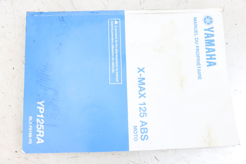 photo de USER MANUAL YAMAHA XMAX X-MAX ABS 125 (2017 - 2020)