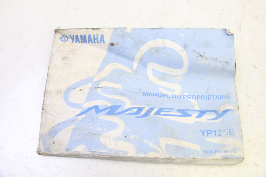 photo de USER MANUAL YAMAHA YP MAJESTY 125 (2007 - 2010)