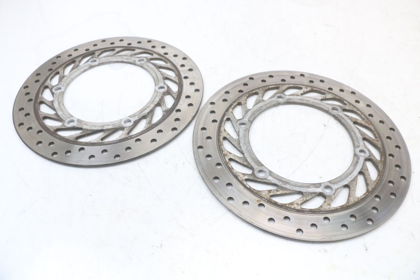 photo de PAIR OF FRONT BRAKE DISCS HONDA NTV DEAUVILLE 650 (1998 - 2001)