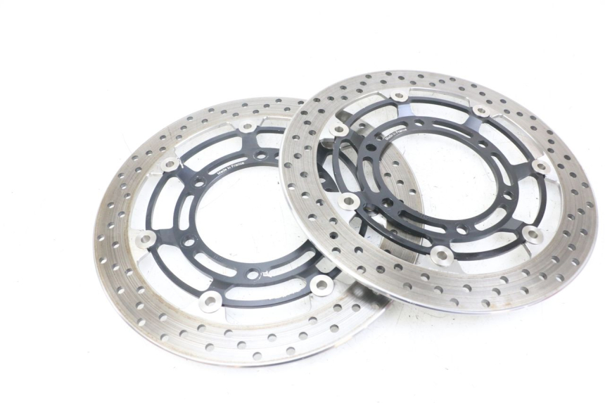 photo de PAIR OF FRONT BRAKE DISCS TRIUMPH SPEED TRIPLE T301 900 (1994 - 1996)